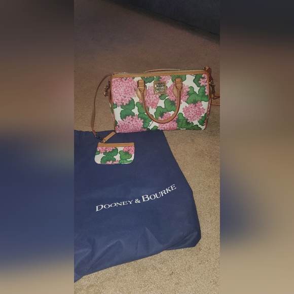 Dooney and Bourke Hydrangea Pink - Picture 2 of 3